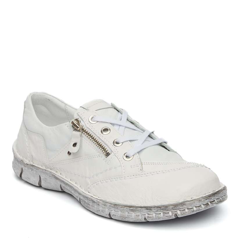 2639-5-1 Полуботинки жен.кожа-кожа белый